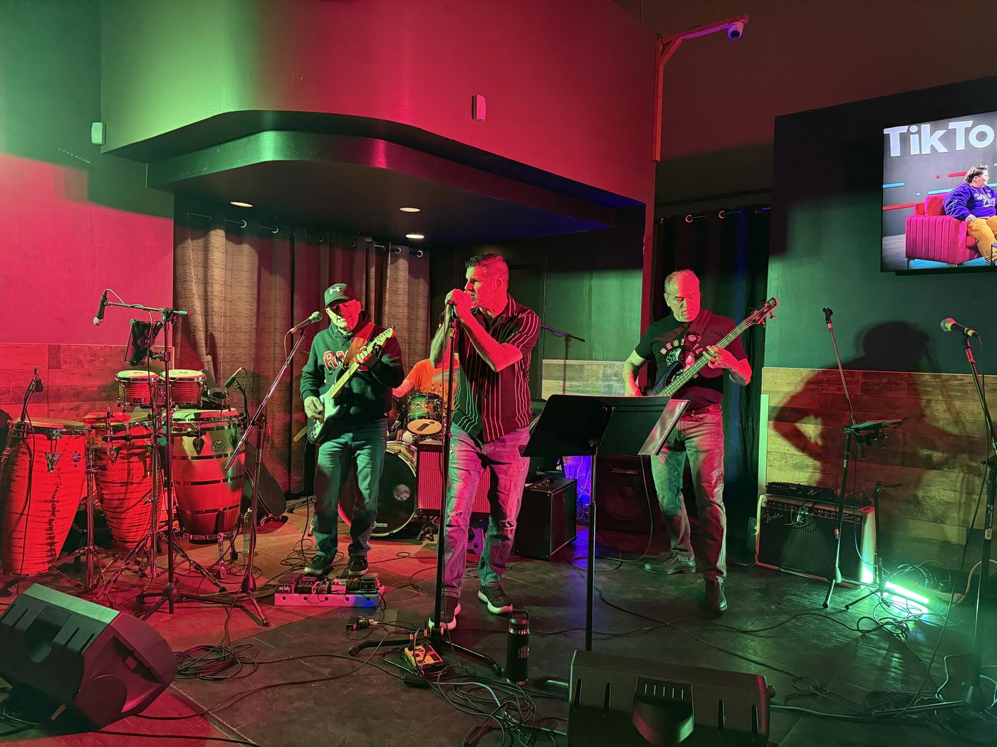 Decibel Crush performing